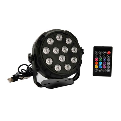 Sunman Disko Işık Topu Kumandalı 12 Rgb