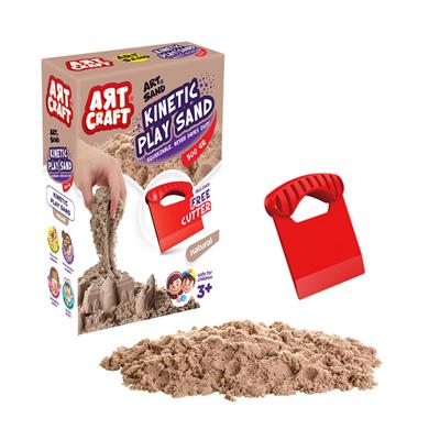 Dede Aksesuarlı Naturel Kinetik Kumu 500 Gr