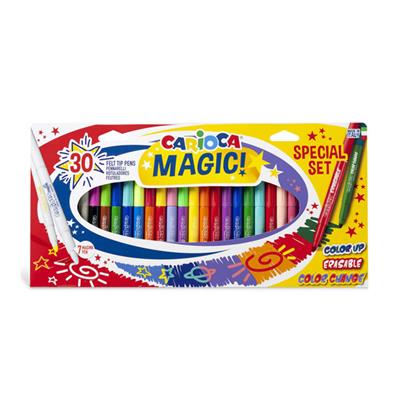 Carioca Sihirli Keçeli Boya Kalemi 30lu Özel Set