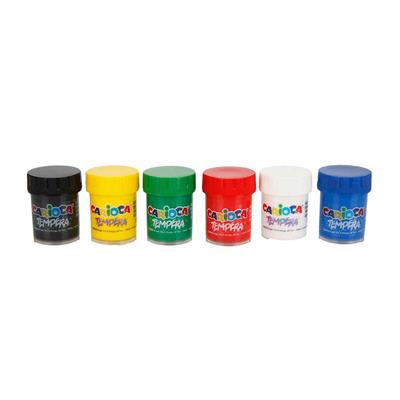 Carioca Tempera Sulul Boya Süper Yıkanabilir 6x25 Ml