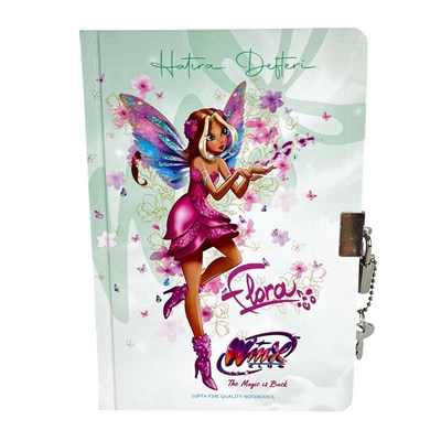 Winx Club Kilitli Hatıra Defteri 96 Yaprak