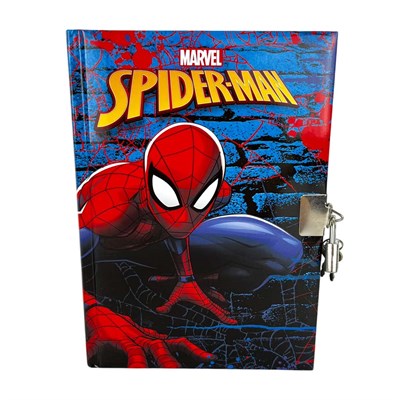 Spiderman 14x20 80 Yaprak Kilitli Hatıra Defteri