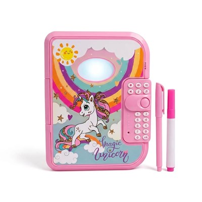 Samatlı Oyuncak Pembe Elektronik Hatıra Defteri Tablet