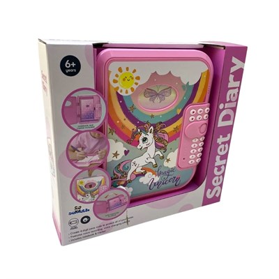 Samatlı Oyuncak Pembe Elektronik Hatıra Defteri Tablet