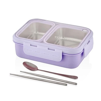 Vagonlife 700 Ml 2 Bölmeli Paslanmaz Çelik Lunchbox