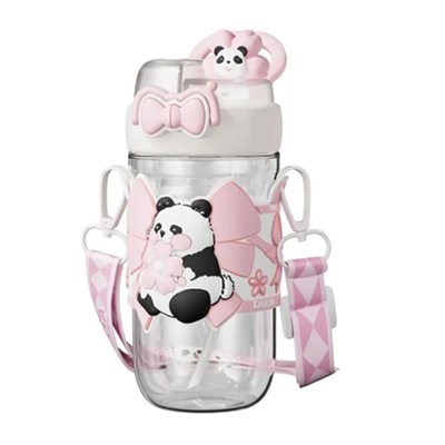 Vagonlife 580 Ml Panda Desenli Su Matarası