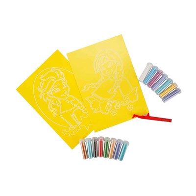 Sunman  2in1 Disney Frozen Kum Boyama Seti
