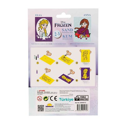 Sunman  2in1 Disney Frozen Kum Boyama Seti
