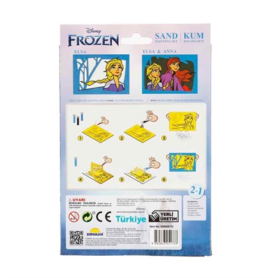 Sunman 2in1 Disney Frozen Kum Boyama Seti