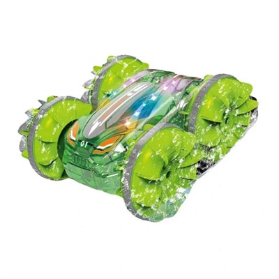 Gepettoys Çift Taraflı Suda Karada Giden Işıklı Akrobatik Kumandalı Araba