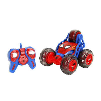 Sunman Işıklı Spider-Man Stunt Uzaktan Kumandalı Akrobat Araba Şarjlı