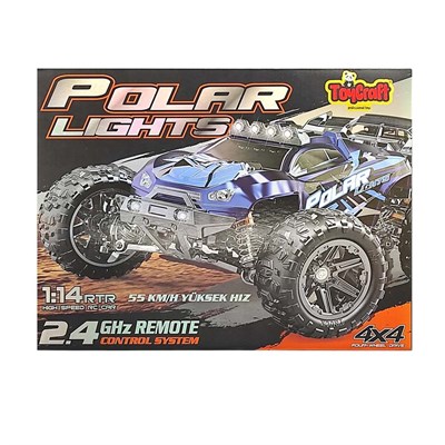 Toy Craft 55 Km Hız Yapan 1:14 Elektrikli Kumandalı Araba
