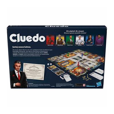 Hasbro Games Cluedo Yalanın Peşinde Kutu Oyunu