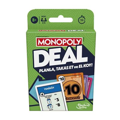 Hasbro Monopoly Deal Kart Oyunu