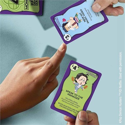 Monopoly Deal Kpop Demon Hunters Kart Oyunu
