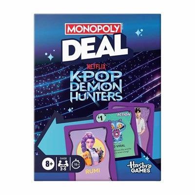 Monopoly Deal Kpop Demon Hunters Kart Oyunu