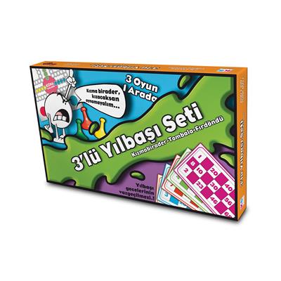 Ks Games 3 lü Yılbaşı Seti Kutu Oyunları