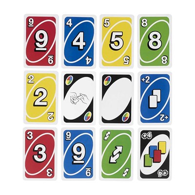 Mattel Uno Deluxe Kartlar