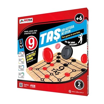 Redka 9 Taş 3 Taş Oyunu