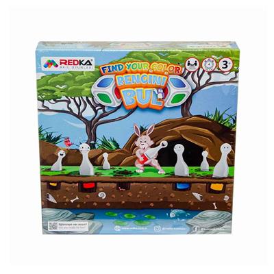 Redka Rengini Bul Zeka Ve Dikkat Oyunu