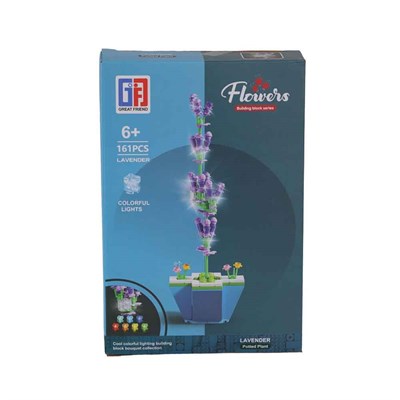 Can Oyuncak Kutulu Çiçek Lego Blokları