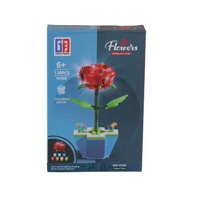 Can Oyuncak Kutulu Çiçek Lego Blokları