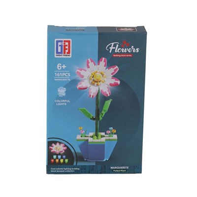 Can Oyuncak Kutulu Çiçek Lego Blokları