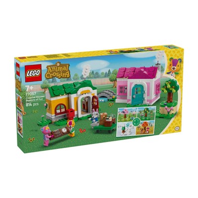 Lego Animal Crossing Yaratıcı Evler Eğlenceli Mevsimler 814 Parça