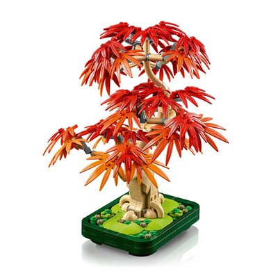 LEGO Botanicals Japon Kırmızı Akçaağaç Bonsai Ağacı 474 Parça