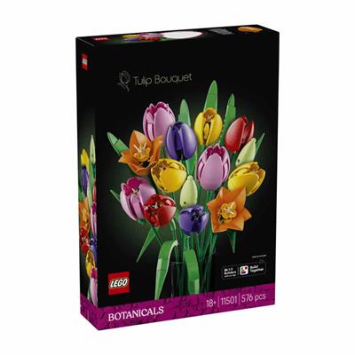 LEGO Botanicals Lale Buketi 576 Parça