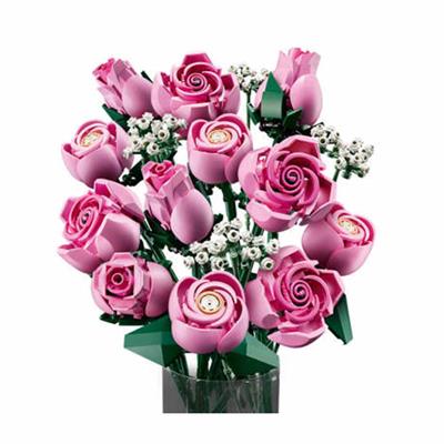 LEGO Botanicals Pembe Gül Buketi 789 Parça