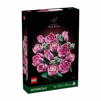 LEGO Botanicals Pembe Gül Buketi 789 Parça
