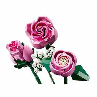 LEGO Botanicals Pembe Gül Buketi 789 Parça