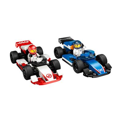 LEGO City F1 Williams Racing ve Haas F1 Yarış Arabaları 92 Parça
