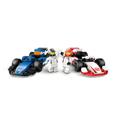LEGO City F1 Williams Racing ve Haas F1 Yarış Arabaları 92 Parça