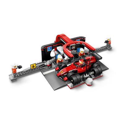 LEGO City Ferrari Arabalı F1 Pit Stop ve Pit Ekibi 322 Parça