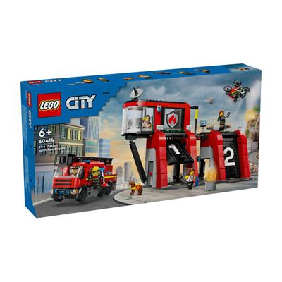 LEGO City İtfaiye Kamyonlu İtfaiye Merkezi 843 Parça