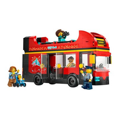 LEGO City Kırmızı İki Katlı Gezi Otobüsü 384 Parça