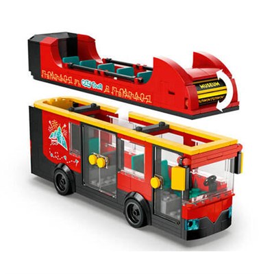 LEGO City Kırmızı İki Katlı Gezi Otobüsü 384 Parça