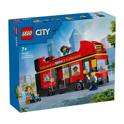 LEGO City Kırmızı İki Katlı Gezi Otobüsü 384 Parça