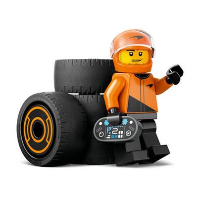 LEGO City McLaren Yarış Arabalı F1 Sürücüsü 86 Parça