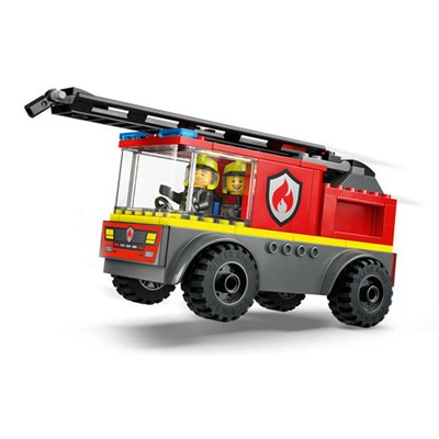 LEGO City Merdivenli İtfaiye Kamyonu 82 Parça