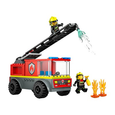 LEGO City Merdivenli İtfaiye Kamyonu 82 Parça