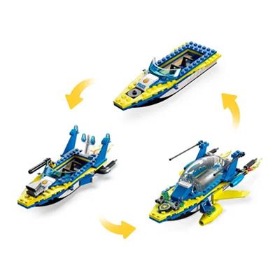 Lego City Su Polisi Dedektif Görevleri