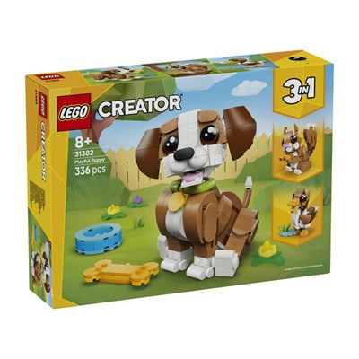 Lego Creator 3in1 Sevimli Hayvanlar Oyunbaz Yavru Köpek 336 Parça
