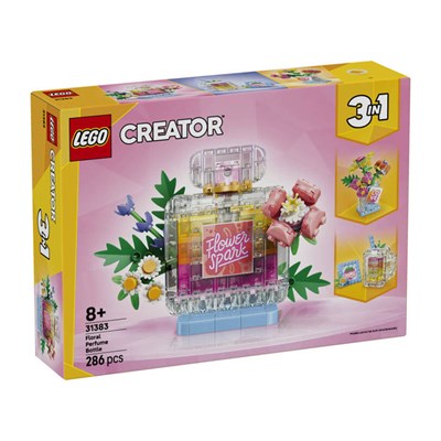 LEGO Creator 3ü 1 Arada Çiçekli Dekoratif Parfüm Şişesi 286 Parça