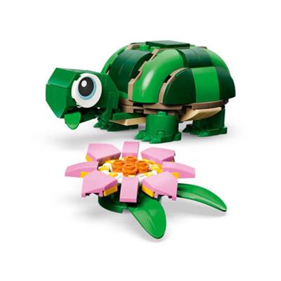 LEGO Creator 3ü 1 Arada Kaplumbağa ile Nilüfer Çiçeği 124 Parça