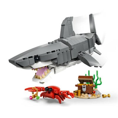 LEGO Creator Acımasız Köpek Balığı ile Hazine Sandığı 379 Parça