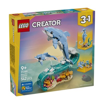 LEGO Creator Deniz Hayvanları Güzel Yunuslar 542 Parça