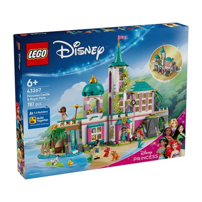 Lego Disney Prenses Şatosu ve Kraliyet Hayvanları 787 Parça
